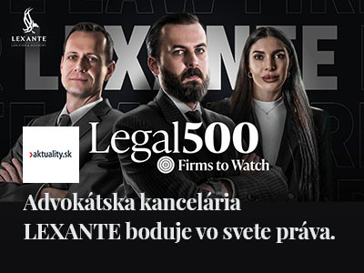 Advokátní kancelář LEXANTE boduje ve světě práva.