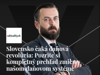 Slovensko čeká daňová revoluce: Prohlédněte si kompletní přehled změn v našem daňovém systému