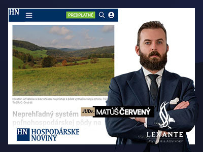 Nepřehledný systém užívání zemědělské půdy na Slovensku pokračuje.