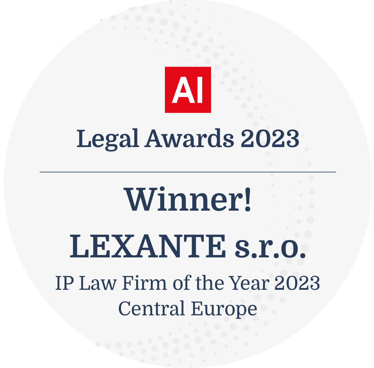 Ocenění Legal Awards 2023